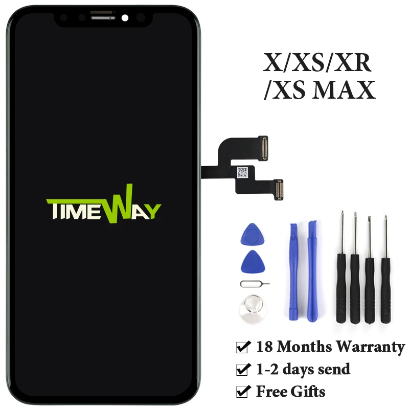 

Premium ESR For iPhone X XS MAX XR LCD Display For Tianma OLED OEM Touch Screen With Digitizer Replacement Assembly Parts Black