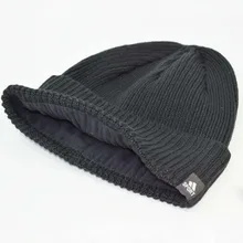 Мужской fishierman hat Повседневная твердые марка Skullies & Шапочки зима шляпа для мужчин bonnet gorros черная шапочка шерсть вязаный горнолыжный шляпа