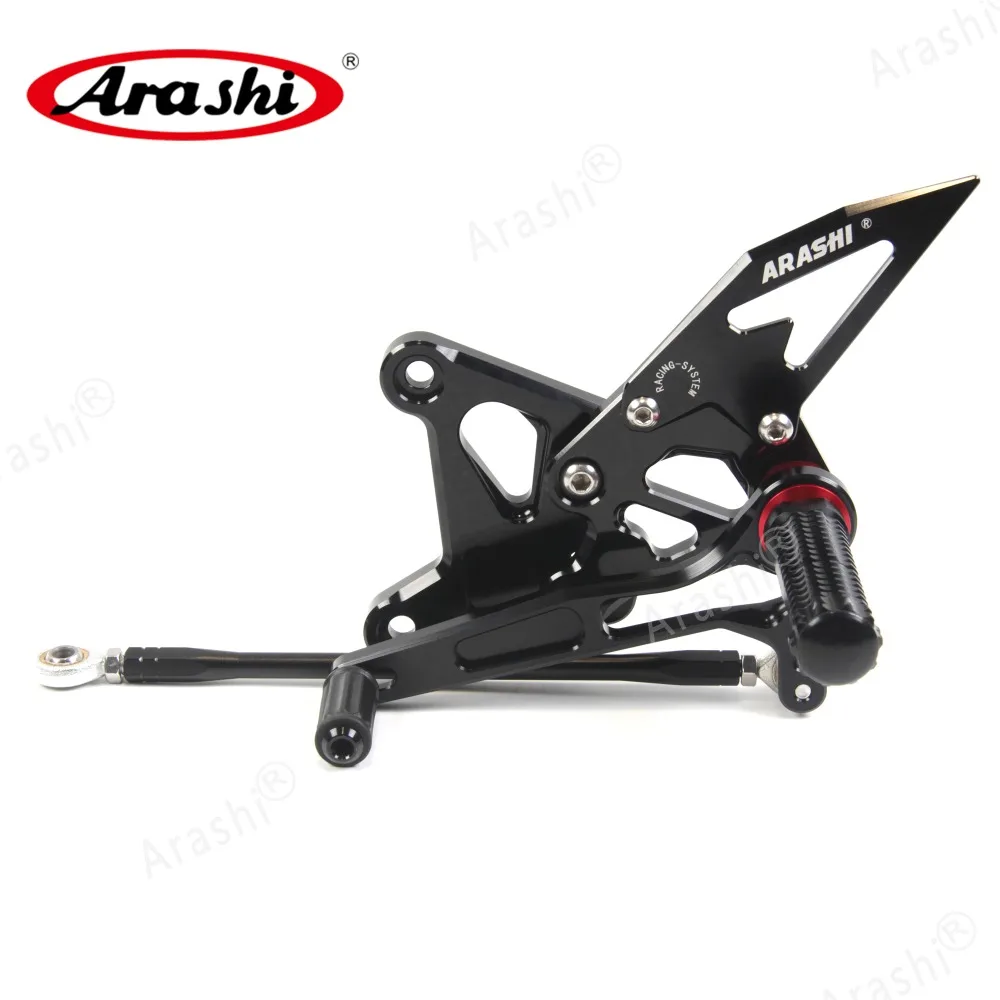 Arashi Rider подножки для KAWASAKI ZX6R ZX636 2005-2006 ЧПУ Регулируемые подножки Rearset NINJA ZX-6R ZX 6R ZX 636 2005 2006