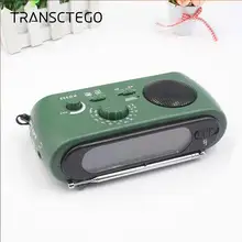 Sloar ручной коленчатый Солнечный FM/AM радио фонарик мульти-Функция радио аварийный Зарядное устройство USB Зарядное устройство