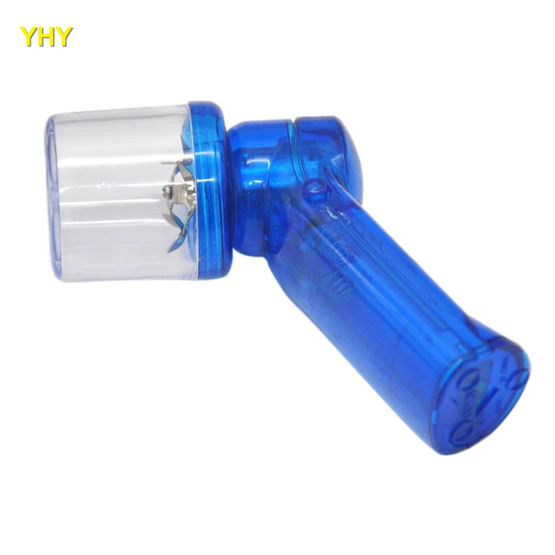 New hot Plastic handle electric smoke cracker mill smoke for daily use of tobacco chopper plastic grinder tobacco grinder herbal grinders07