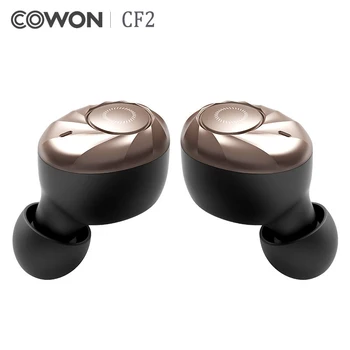 

COWON CF2 Bluetooth 5.0 IPX4 Waterproof Sports HiFi Headset Dual Host High Performance Wireless Earphones Handsfree Earbuds