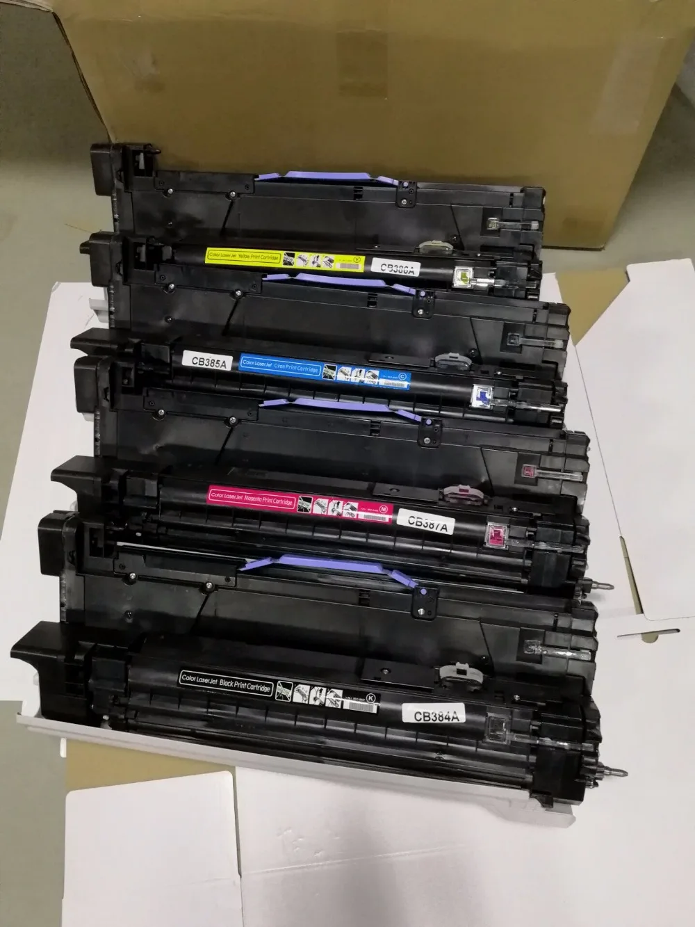 JIANYINGCHEN цветной совместимый барабанный блок CB384A CB385A CB386A CB387A для HPs COLOR LaserJet CP6015N(4
