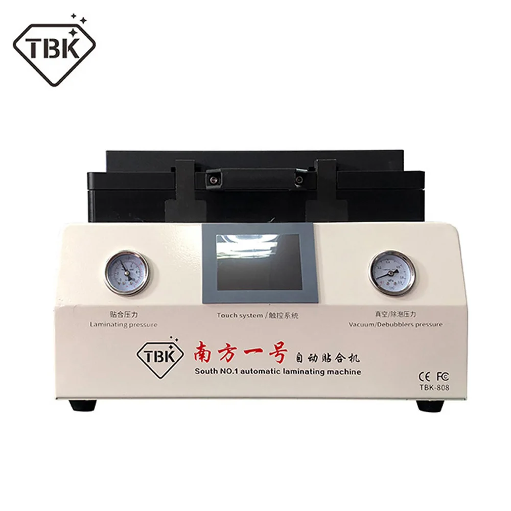  TBK-808 12 Inch LCD Screen Repairing OCA Vacuum Laminating Machin Automatic Bubble Removing Machine