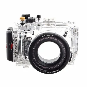 

Meikon 40m/130f Waterproof Underwater Camera Housing Diving Case for SONY DSC-RX100 ii/RX100M2/RX100 Mark2