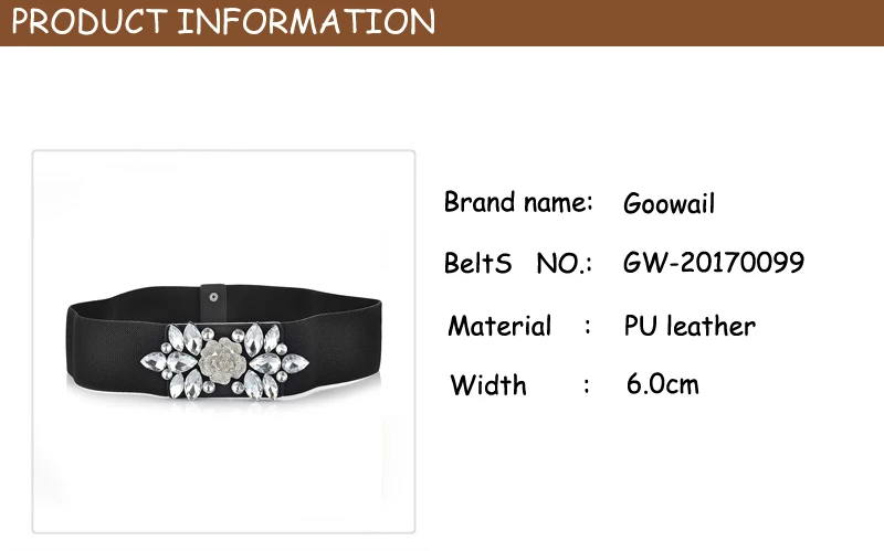 Goowail бренд в богемном стиле корейский Панк мода бутик женские ремни женские Алмазные инкрустированные широкие ремни для женщин