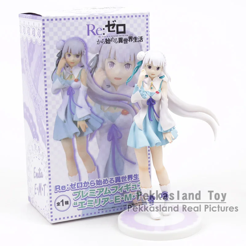

Re:Zero Starting Life in Another World Emilia Prize NEW PVC Figure Collectible Model Toy 21CM