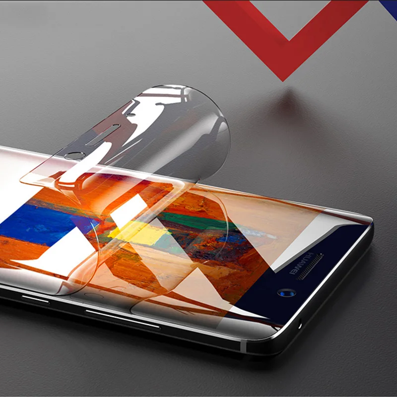 3D полная Гидрогелевая пленка для Huawei P30 P20 Pro Mate 20 Lite 10 мягкая защитная Honor 8X |