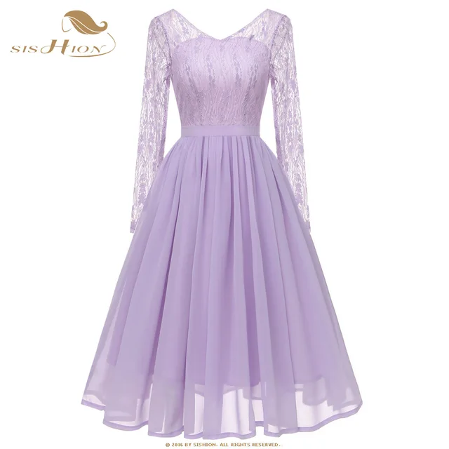 lilac vintage dress