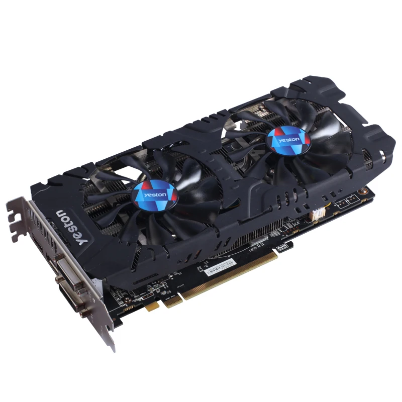 Yeston GAEA RX470 4G DDR5 video card high-end 4GD5 graphic DirectX 12 better than GTX1050 3 years warranty | Компьютеры и офис