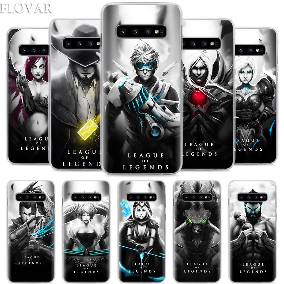 

League of Legends hero Phone Case for Samsung Galaxy S10e S10 Plus S7 S8 S9 Plus Note 8 9 M10 M20 M30 Hard Case Coque