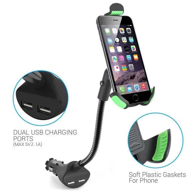 Cheap Universal Car Phone Holder Charger 5V2.1A Cell Phone Mount Holder Stand Car Charger 2 Ports USB For iphone 6 7 plus redmi 4x 4a Cheap Universal Car Phone Holder Charger 5V2.1A Cell Phone Mount Holder Stand Car Charger 2 Ports USB For iphone 6 7 plus redmi 4x 4a