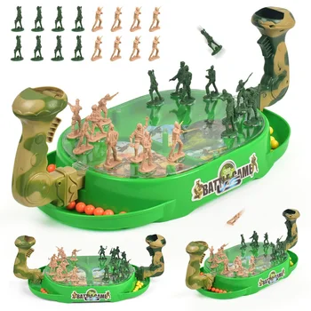 

Double Play Shooting Marbles Frog Toys Interactive Desktop Board Games Stress Relief Decompression Toy For Children Kids Gift