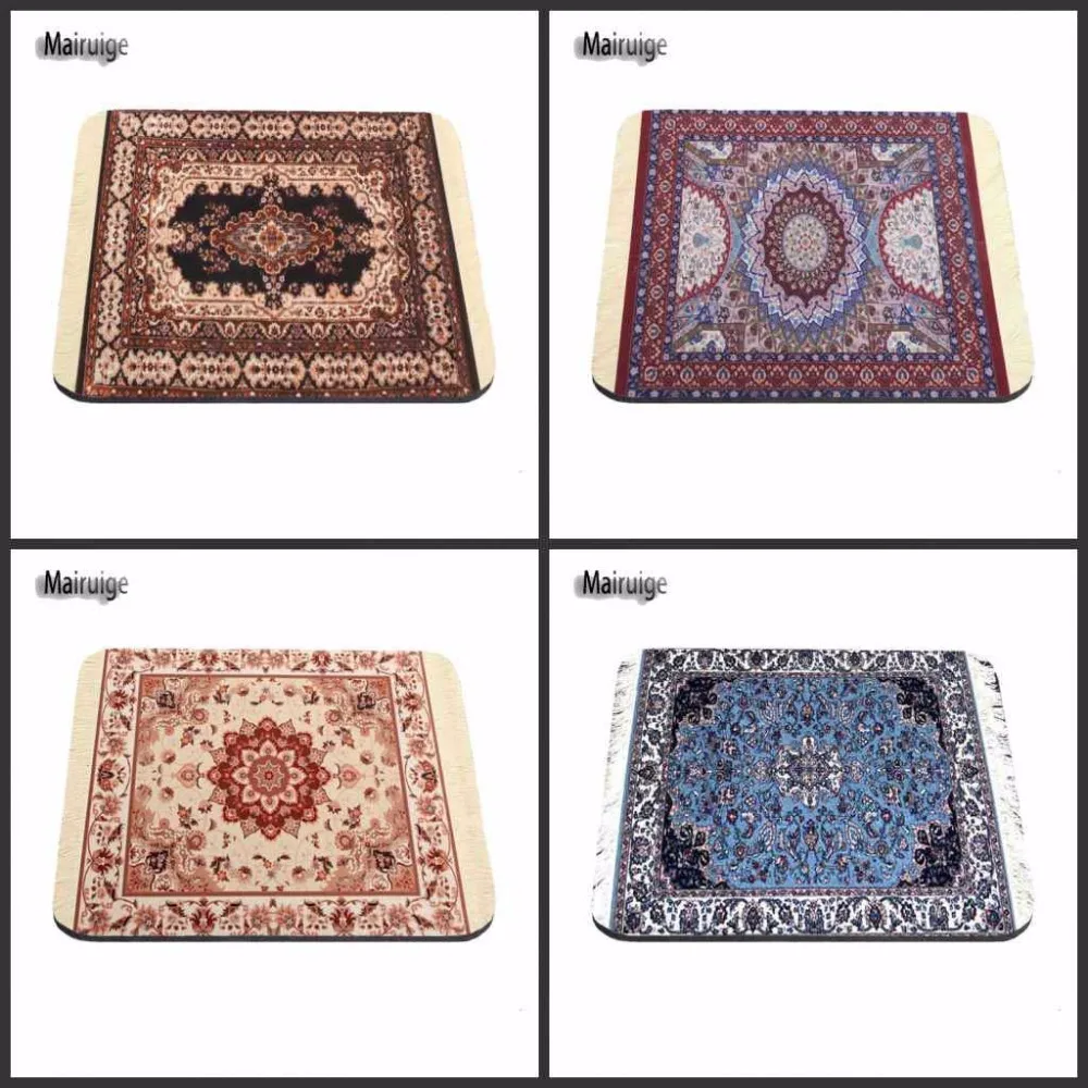 

Mairuige persian carpet New Arrival Design Make Your Own Mouse Pad Durable Mat 18*22cm and 25*29cm Mouse Mats Decorate Your Desk