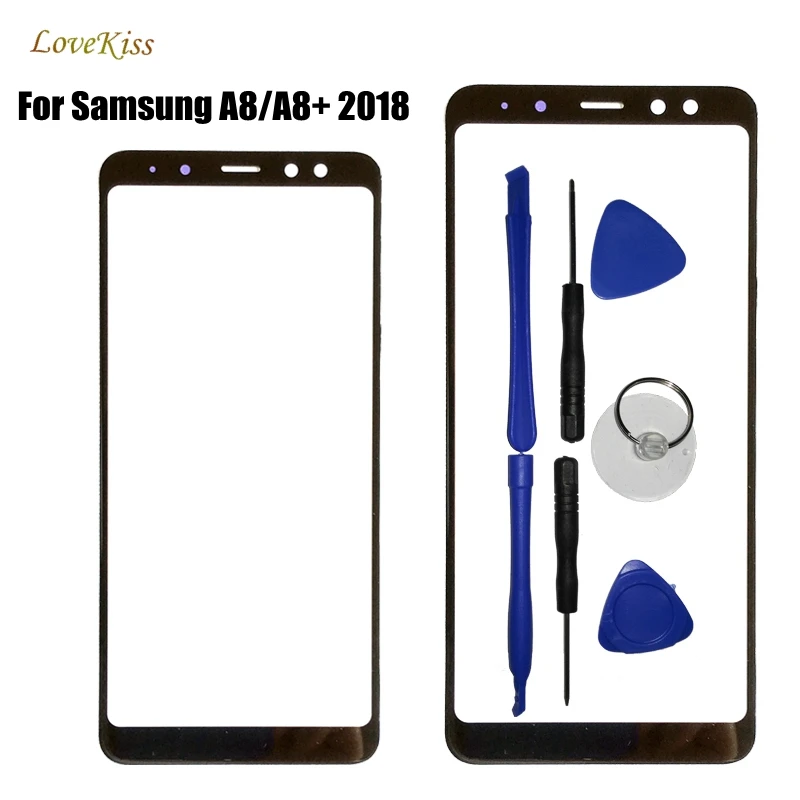 Lovekiss для Samsung Galaxy A8 Plus 2018 + A530F A730F A530FDS A730FDS Замена ЖК переднего сенсорного экрана