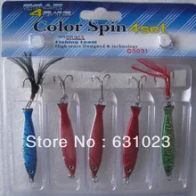 MR OCTOPUS 20 шт рыболовная приманка, металлическая рыба, свинцовая рыба, кальмарные Джиги, случайный цвет mixed.17G, goodspacked