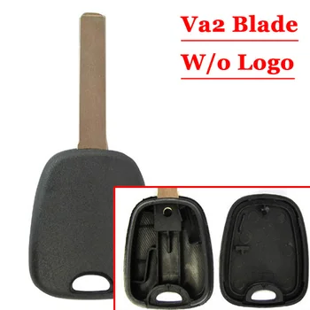 

Good quality replacement transponder Key Blank case With VA2 Blade Without Logo for Peugeot