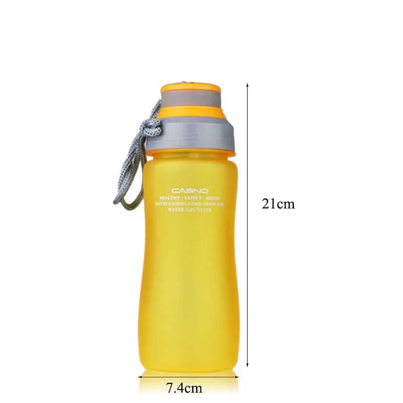 Бренд CURGE BPA Free 600 мл герметичная Спортивная пластиковая бутылка для воды