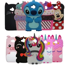 Для huawei Y6, хит, 3D, мультяшная Минни, свинья, единорог, кекс, силиконовый мягкий чехол, чехол для huawei Y6 5,", Чехол для задней панели телефона