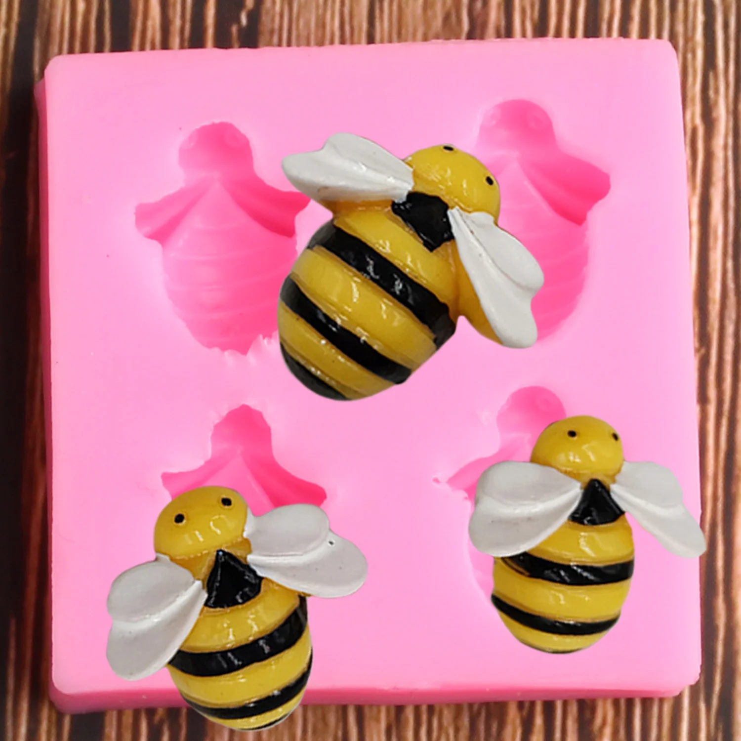 Пчелка силиконовые формы Fondant (сахарная) для пирожных сделай сам украшения