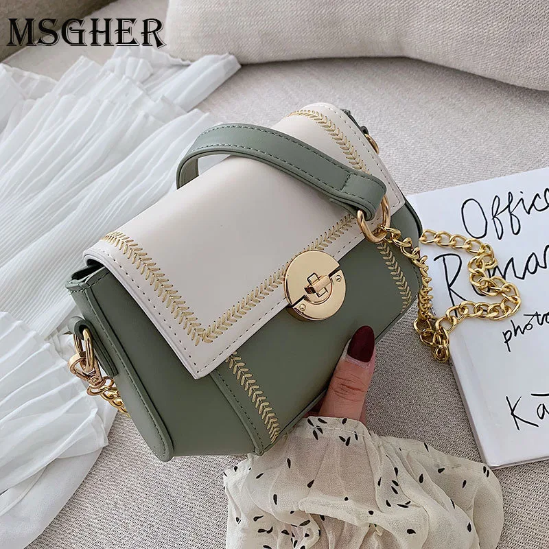 

MSGHER Designer Crossbody Bags For Women 2019 Ladies Tote Bags Shoulder Messenger Bag Women Travel Phone Purses and Handbags