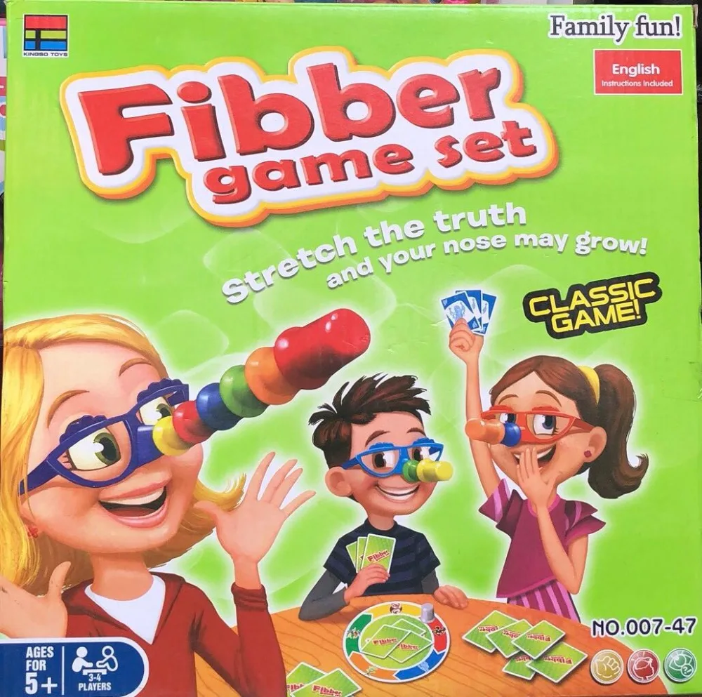 

Children's toys fibber game set Board game for boys girls kids funny Novelty queer play with friends educational toys igrushki
