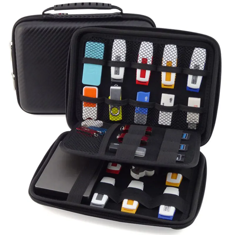 Large Capacity Electronic font b Gadgets b font Accessories Travel Storage Bag For HDD U Disk