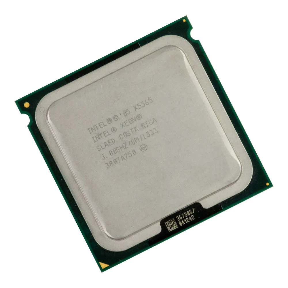 إنتل زيون التأهيلية النواة X5365 سطح المكتب المعالج 3.0 GHz 8 MB FSB 1333 LGA 771 5365 الخادم وحدة المعالجة المركزية المستخدمة