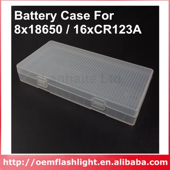 

Battery Case For 8x18650 / 16xCR123A (1 pc.)