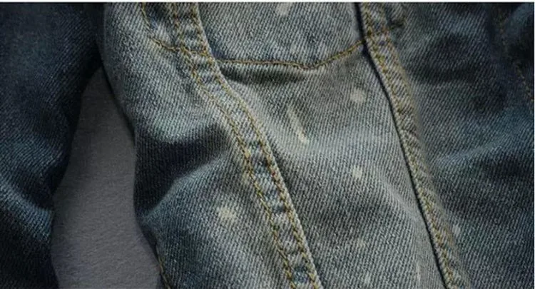 Denim Jacket Men Slim fit Vintage Mens Jacket and Coat High Quality Fashion Casual Jeans Jackets 2016 New Outdoor Jeans Clothing (5)