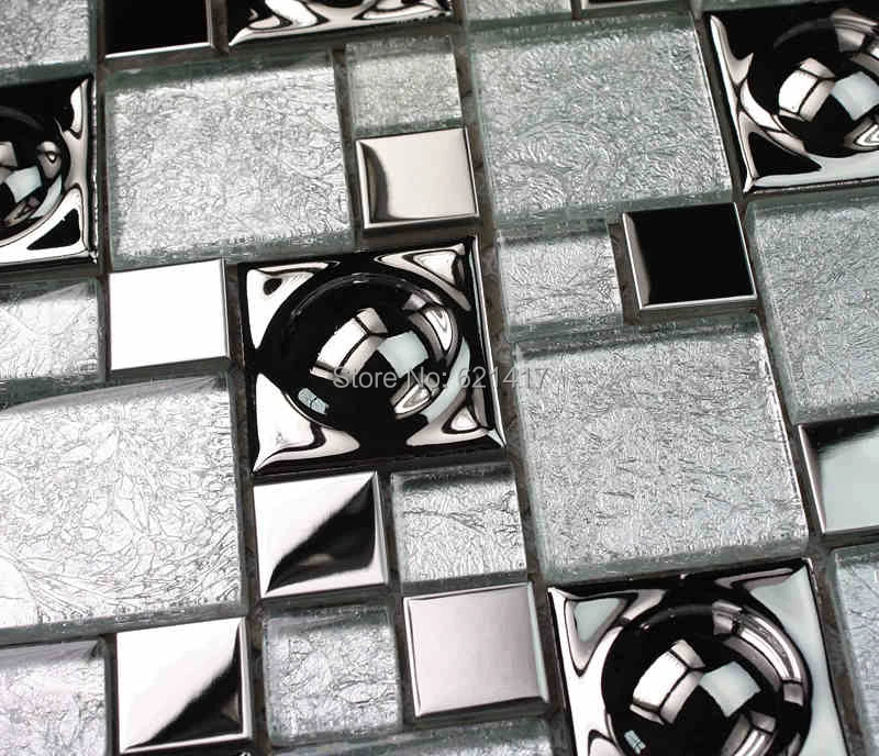 Online get cheap argento piastrelle per pavimenti aliexpress.com ... Piastrelle adesive effetto muro bianco