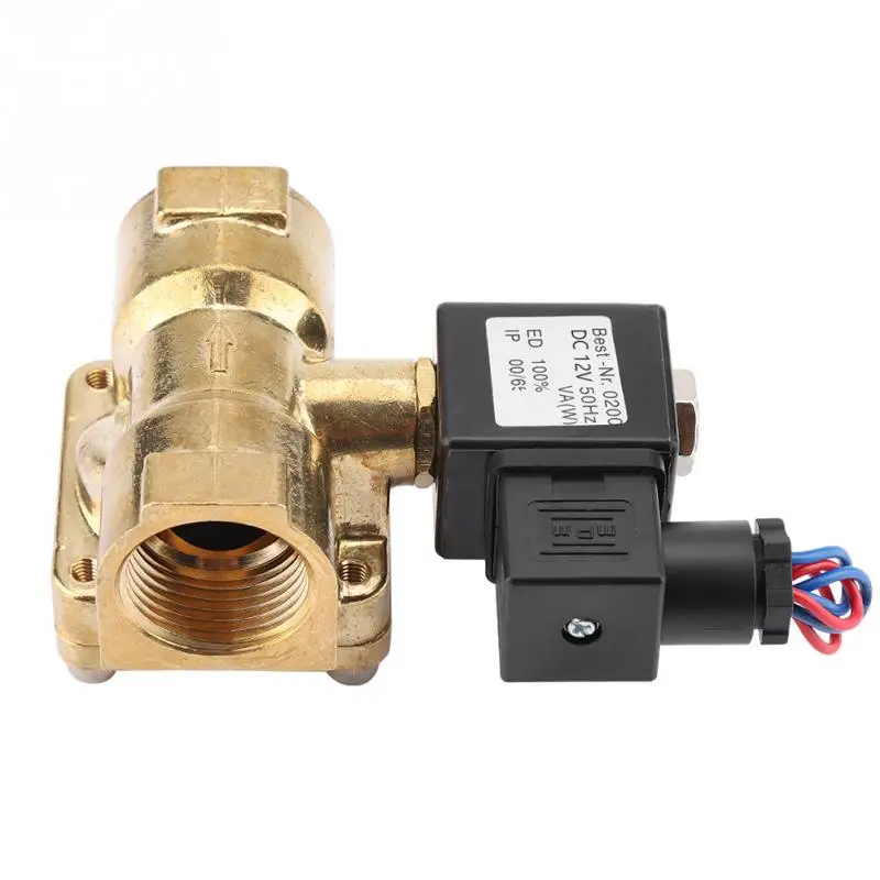 1 шт. электромагнитный клапан 12VDC/24/AC110V/220 V G1 1.6MPA 2 Way N/C мембранный Электрический