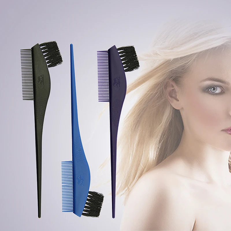 3pcs/Lot Professional Hair Dye Coloring Brush New Style Double Sides