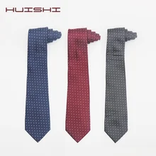 HUISHI Горячая Новая мода мужской бренд тонкий дизайнер полиэстер шеи галстуки галстук-Стрела Мужские галстуки Галстук для мужчин рубашка галстук