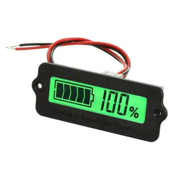 

Digital Battery Capacity Tester Voltage Capacity Percent Meter Battery Monitor for Lithium Batteries and Lead-Acid Batteries