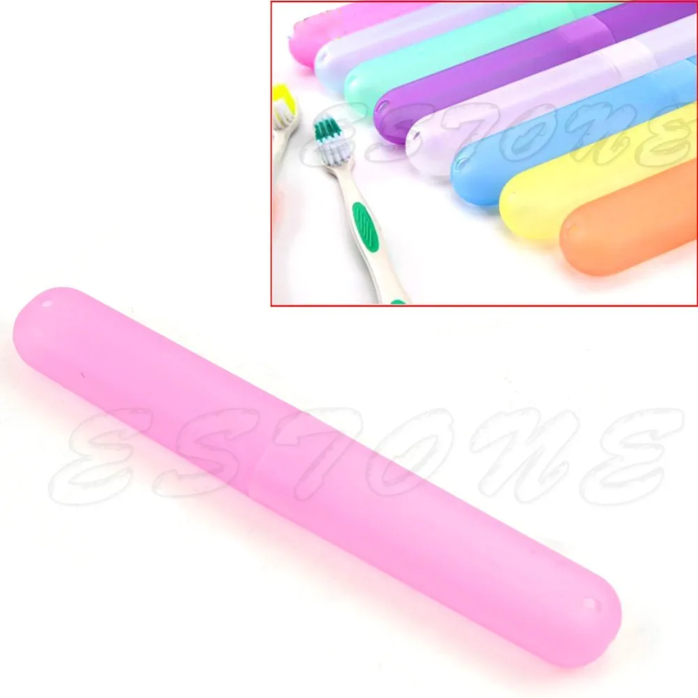 YAS 1 PC Portable Toothbrush Holder Travel Camping Protect Clean Tube Cover Case 4