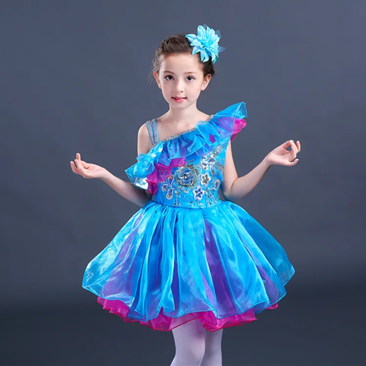 Современное платье для танцев сальсы для девочек; танцевальное платье для соревнований; детский танцевальный костюм для девочек; детское нарядное платье; Одежда для танцев - Цвет: see chart