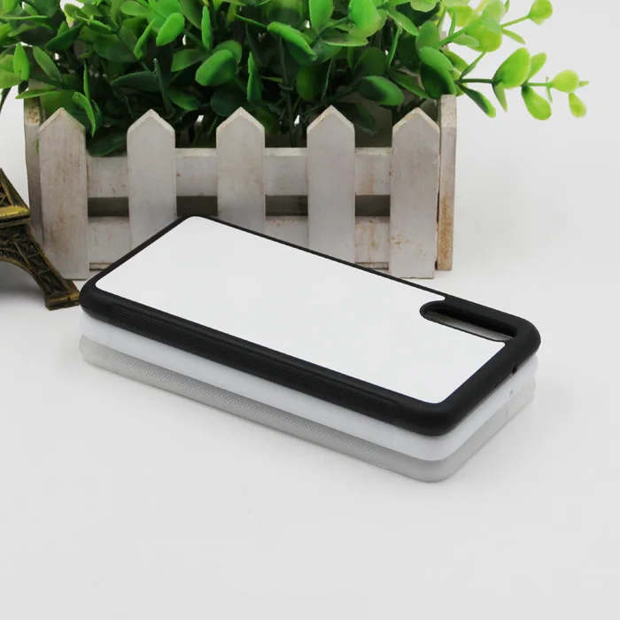 Wtsfwf DIY 2D резина для сублимации TPU+ PC пустой чехол для huawei P20 Алюминий вставками и клей