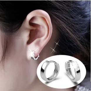 

925 sterling silver jewelry no good Korean fashion personality ear ring wholesale women Free shipping