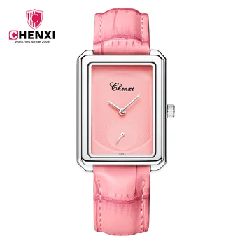 

2018 Fashion Chenxi 090A Pidai Colorful Dial Reloj Mujer Concise Girl Wrist Watches Female Quartz Ladies Rhinestone Clocks Watch