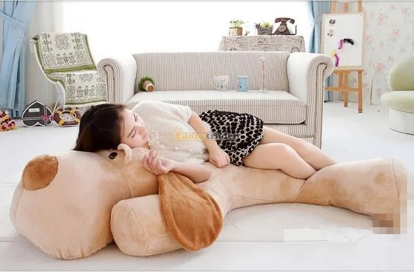 Fancytrader 59'' 150cm the Biggest Plush Cute Stuffed Soft  Lazy Dog, Free Shipping FT50383 (7)