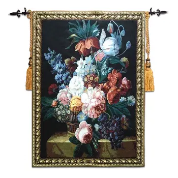 

100x138cm Luxury Wall Tapestry Belgium Art Modern Wall Hanging Wall Cloth Carpet Tapestries Cotton Home Decoration tapiz pared