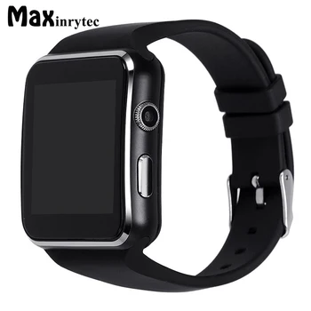 

Maxinrytec X6 Bluetooth Smart Watch Android Anti-lost Sync Notification Smartwatch Support SIM TF Card for Huawei Xiaomi (PK A1)