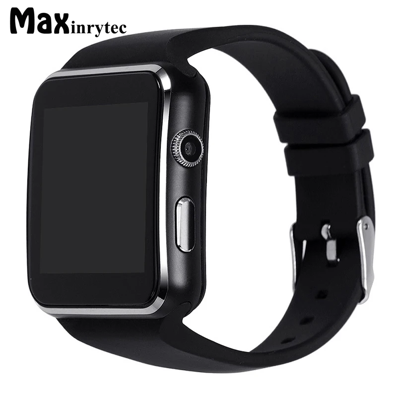 Cena Maxinrytec X6 inteligentny zegarek Bluetooth Android Anti lost synchronizacja powiadomienie Smartwatch obsługa karty SIM TF dla Huawei Xiaomi (PK A1)