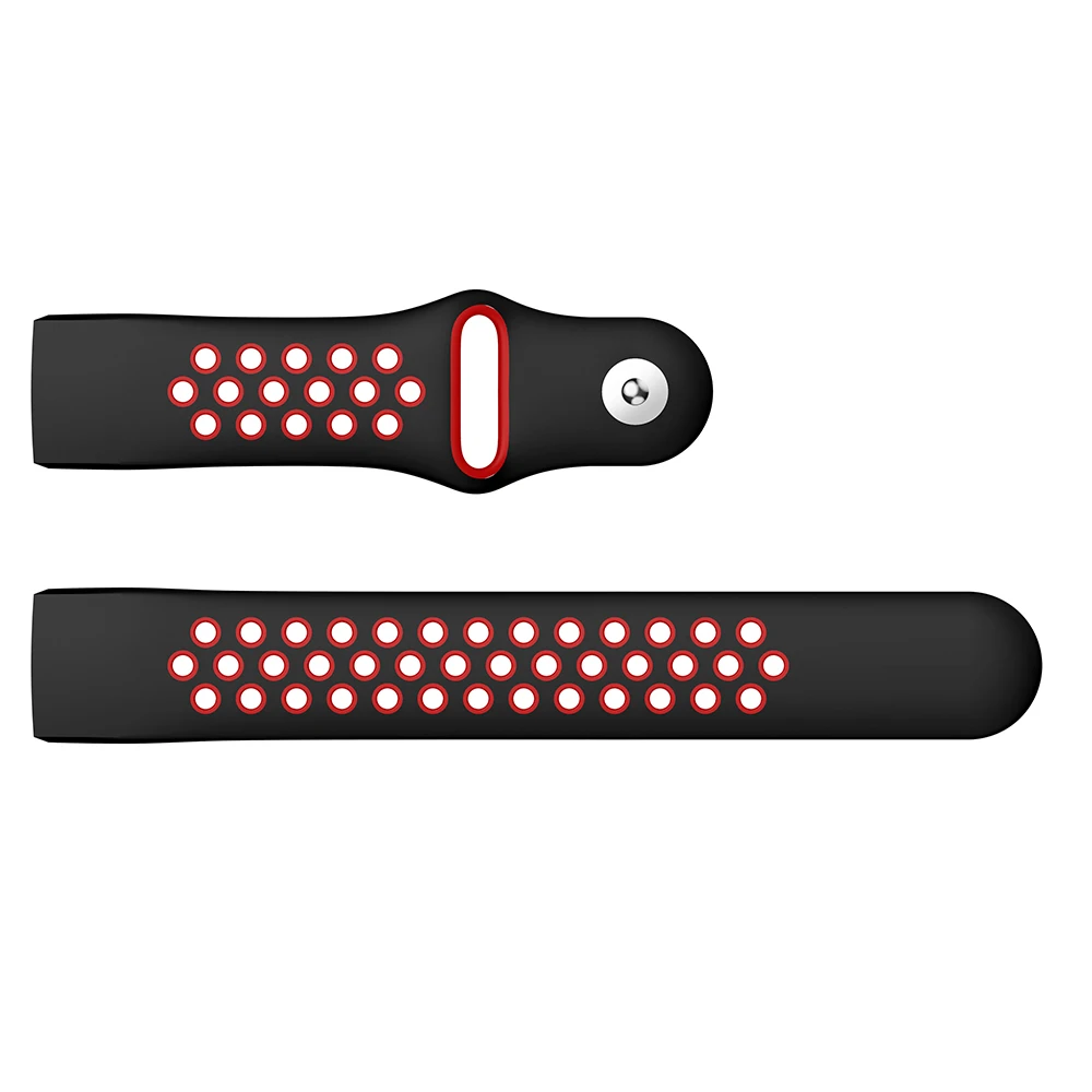 Ремешок на запястье для Fitbit Charge 3 Band Двойной Цветной силиконовый браслет для Fitbit Charge 3 Charge3 ремешки спортивный ремешок для часов