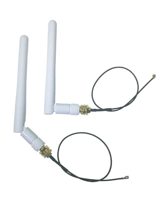 2pcs 2,4 GHz антенна wifi RP-SMA разъем 3dBi Wi fi 2,4 ghz Antena 2,4 GHz+ IPX к RP-SMA мужской отрезок провода расширения кабель