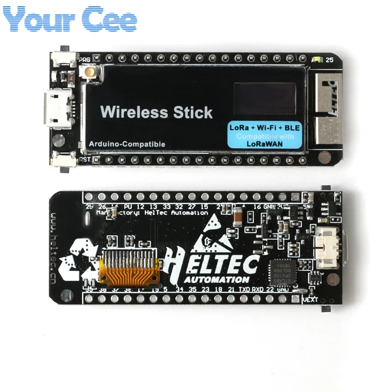 868/915 МГц ESP32 LoRa макетная плата Беспроводная палка SX1276 протокол LoRaWAN wifi BLE oled-дисплей с антенной для Arduino