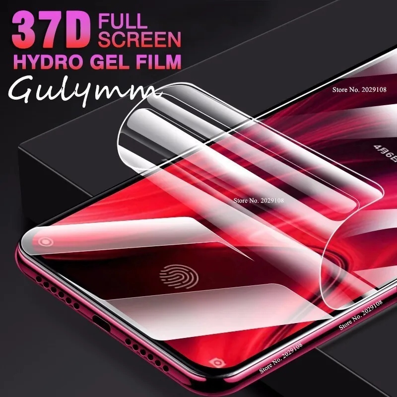 37D полное покрытие Гидрогелевая пленка для Xiaomi Redmi 7 6 5 A Go Note 7 K20Pro Защитная пленка для Redmi K20 Pro