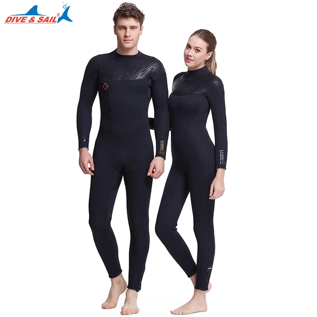 DIVE&SAIL Offical Store man and women 5 mm neoprene wetsuits skin