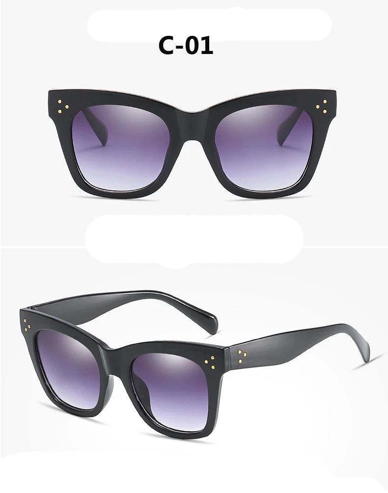 DIGUYAO, модные солнцезащитные очки для женщин, роскошные брендовые дизайнерские Винтажные Солнцезащитные очки, женские очки с заклепками, тени, стильные очки UV400